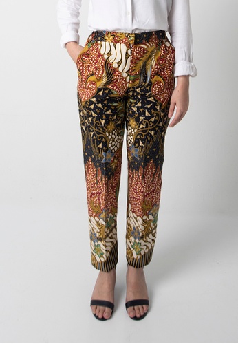 Buy Elnadyah Garuda Straight Cut Pants Online On Zalora Singapore