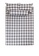 Milliot & Co. grey Quin Gingham Queen 4 Pieces Fitted Sheet Set 52D6CHL89E170EGS_1