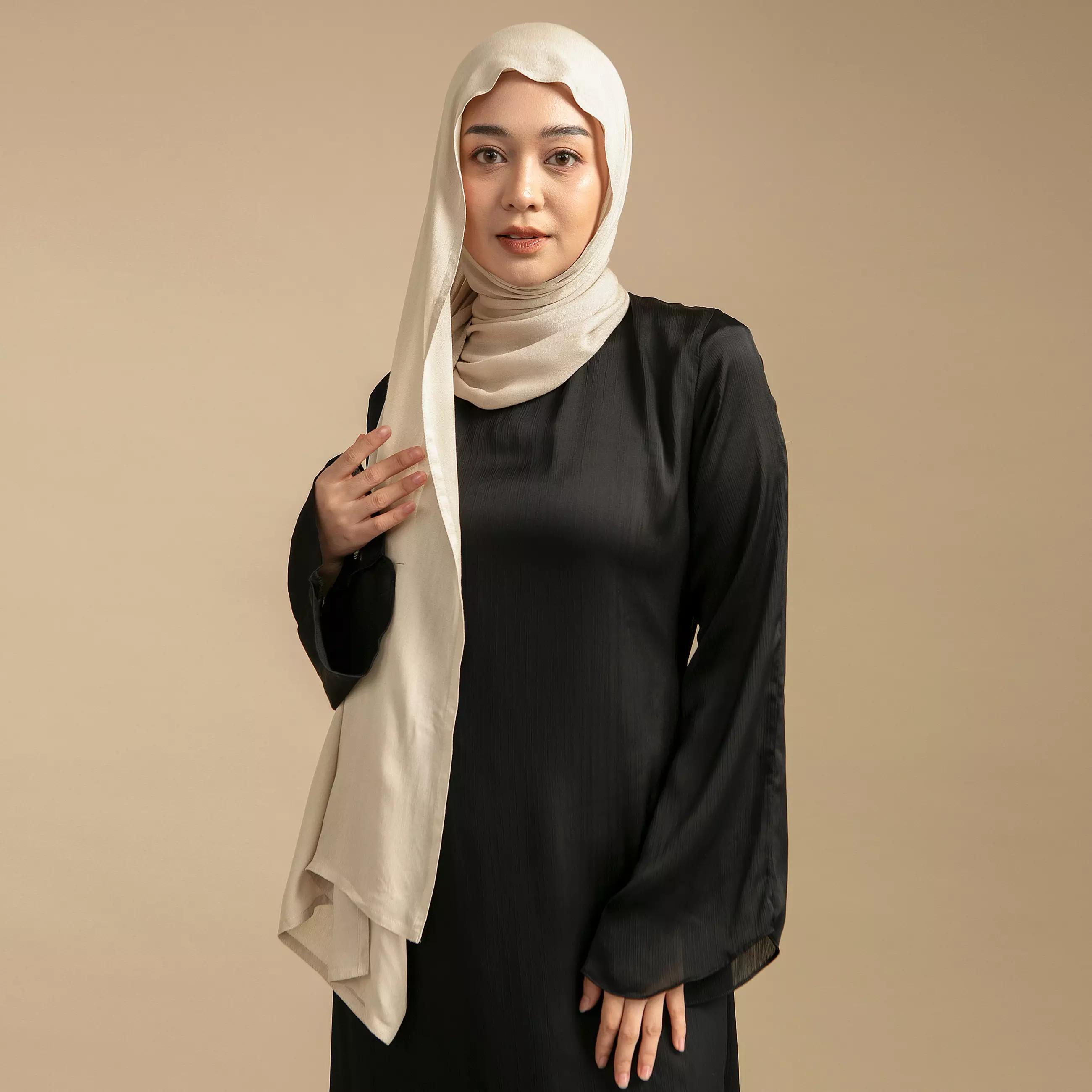 Nour Shawl New Material Pearl