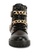 London Rag black Atta Girl Metal Chain Detail Bike Boot in Black CE9FDSH3329E8DGS_4
