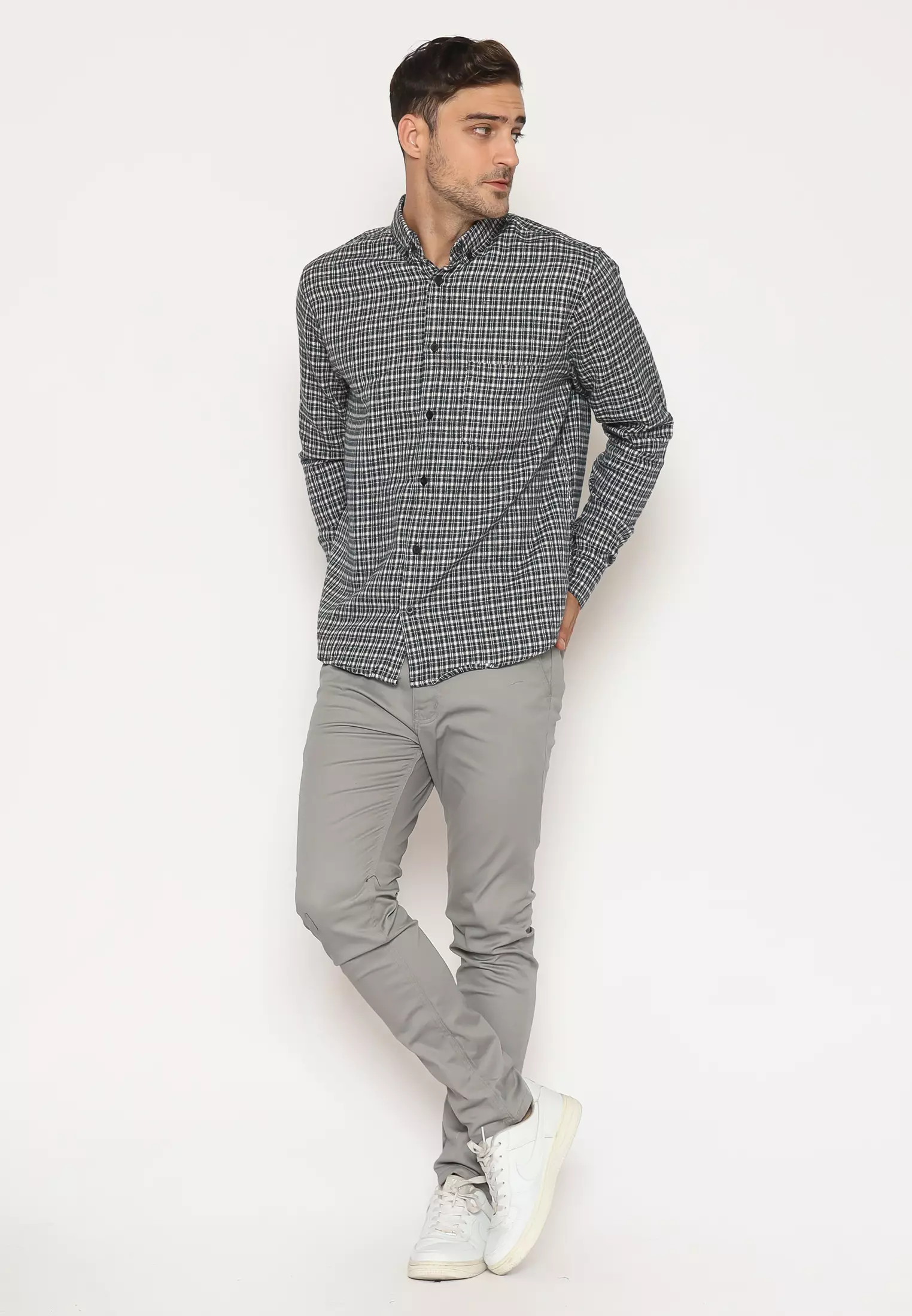 Jual 17seven Original 17SEVEN Kemeja Flanel 0228TRASH Original 2025