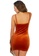 London Rag brown Velvet Mini Bodycon Dress in Brown 26004AADF7E231GS_3