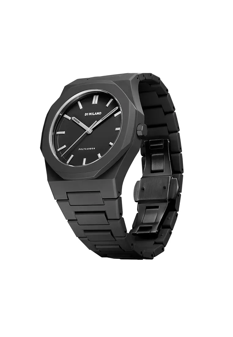 Cloudburst Polycarbon Bracelet Watch, 40.5 mm