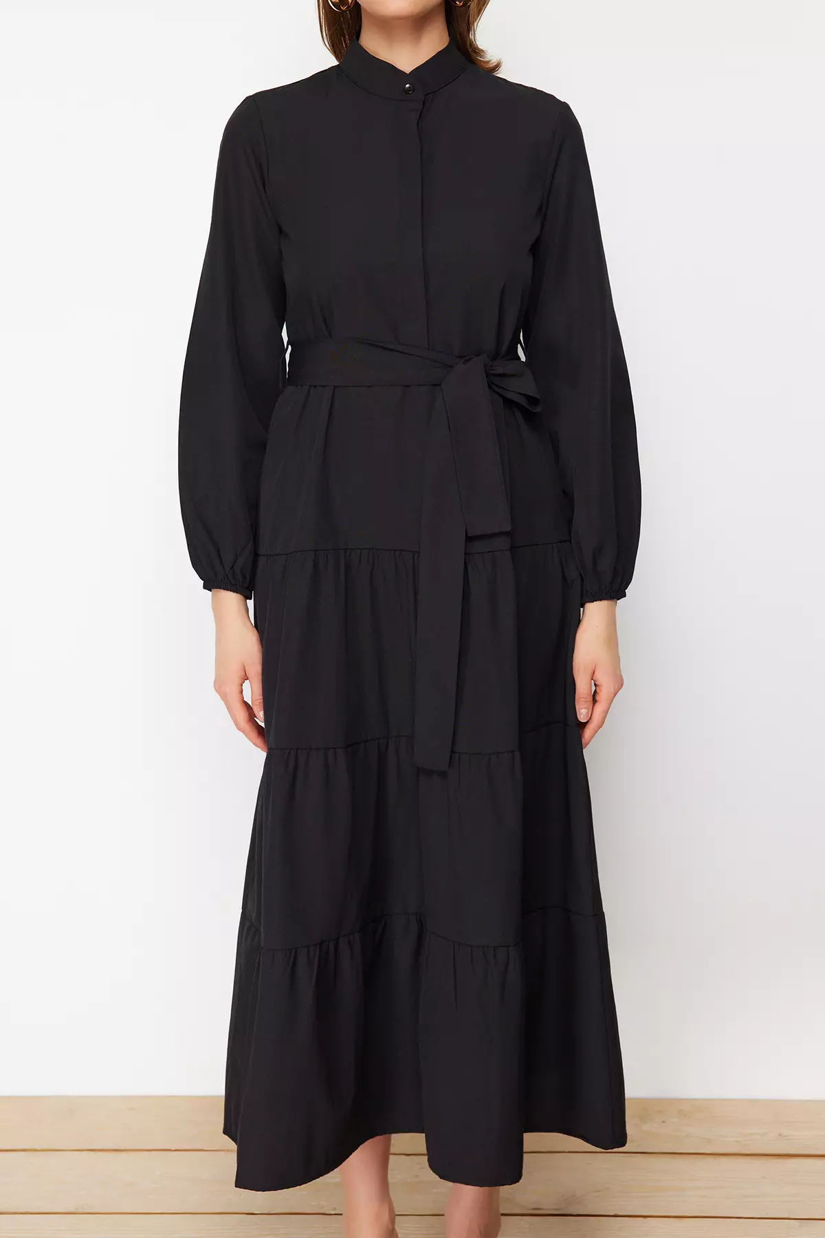 Belted Maxi Dress
