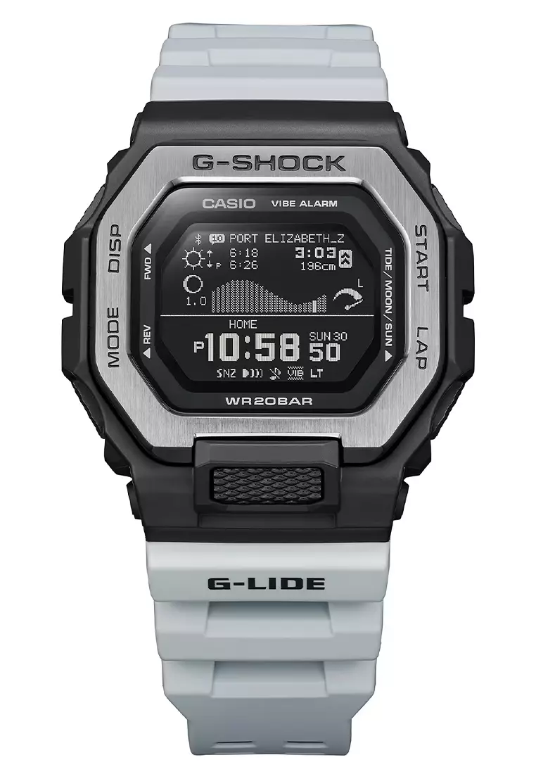 G-Shock Smartwatch Digital G-LIDE GBX-100TT-8D - Jam Tangan Pria - Resin Strap
