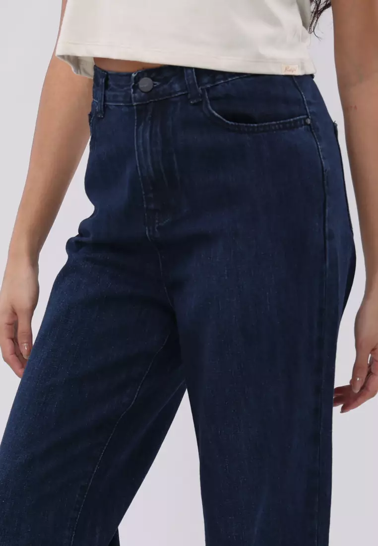 Denim Wide Leg Pants