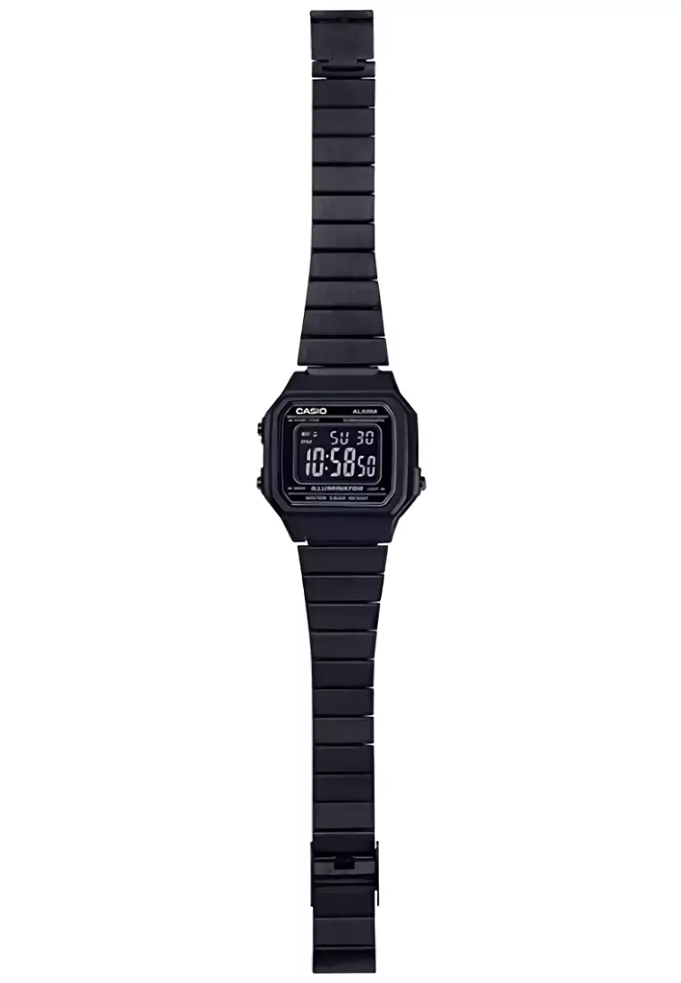 Casio - Jam Tangan Pria - Black - Stainless Steel Bracelet - B650WB-1BD