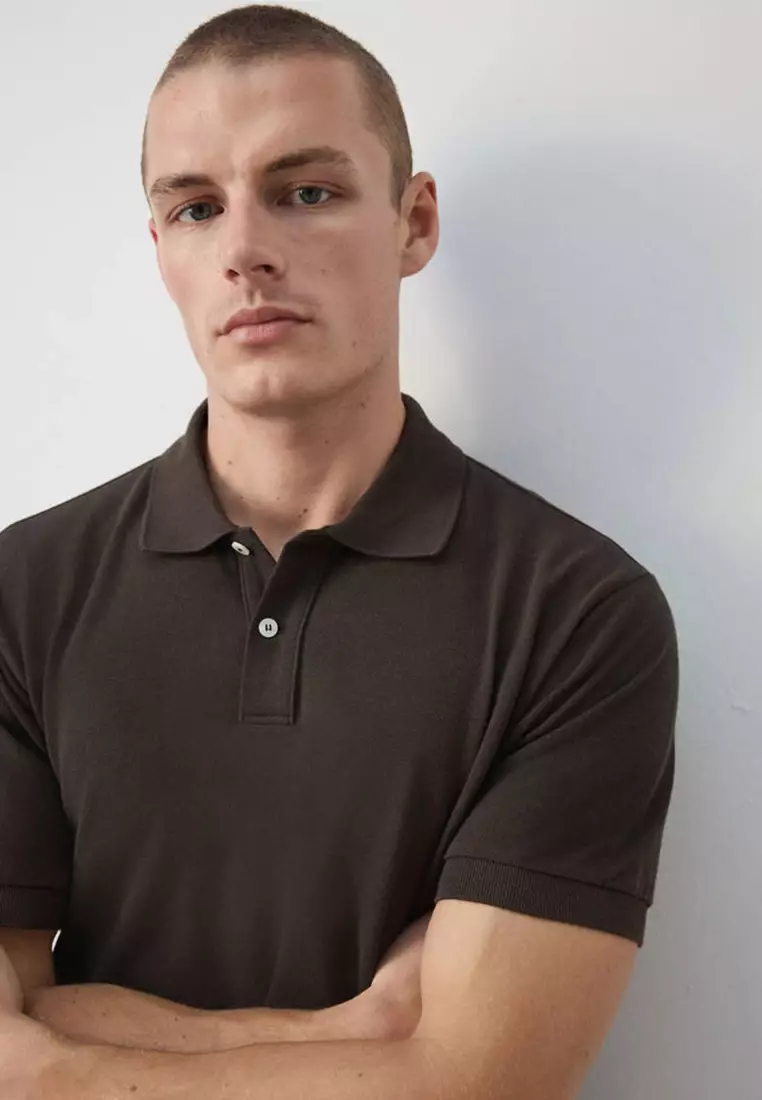 100% Cotton Piqué Polo Shirt