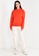 Calvin Klein orange Standard Hoodie - Calvin Klein Jeans Apparel C9D83AA2E4D1CBGS_3