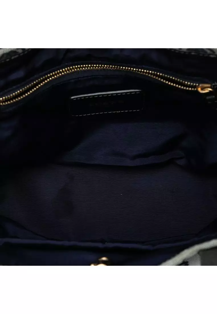 二手 Loewe Anagram 帆布托特包