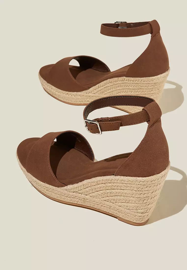 Luna Single Vamp Espadrille Heels