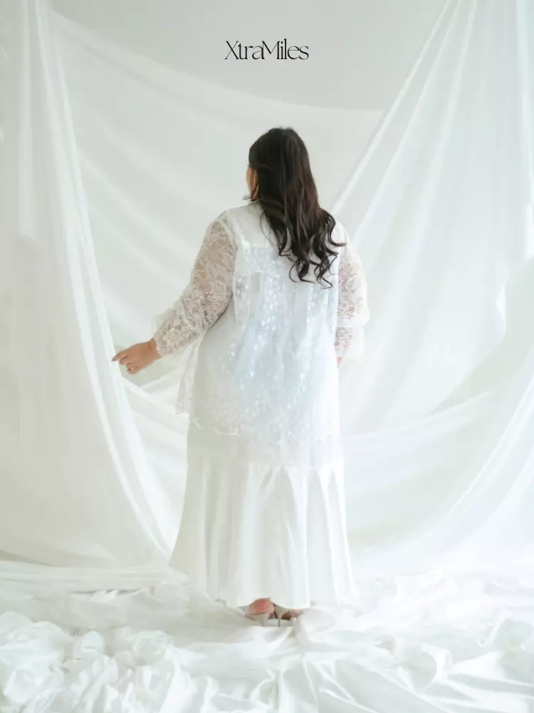 xtramiles Ladies dress JACQUILINE DRESS WHITE