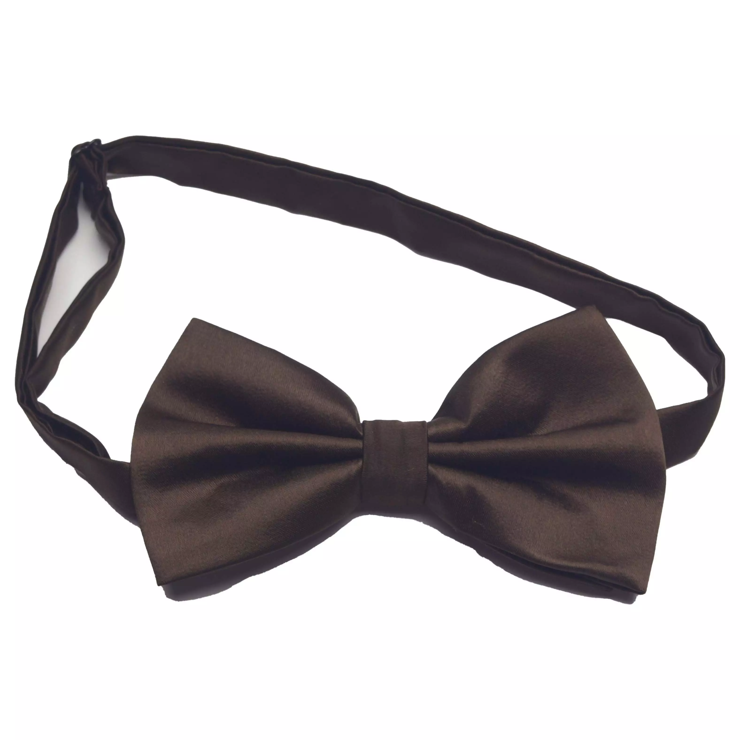 Houseofcuff Dasi Kupu Bowtie Pocket Square Saputangan Coklat Tua A11