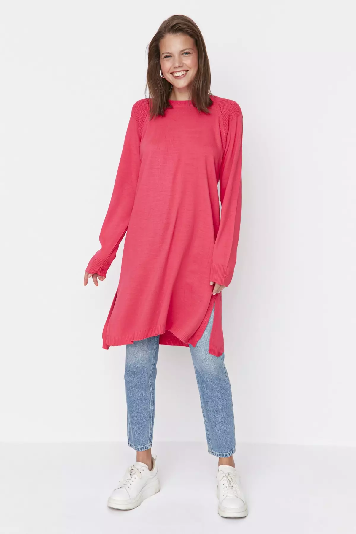 Fuchsia sweater new arrivals