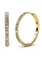 Krystal Couture gold KRYSTAL COUTURE Encrusted Hoop Earrings Embellished with Swarovski crystals 8ADF5AC08D88F2GS_1