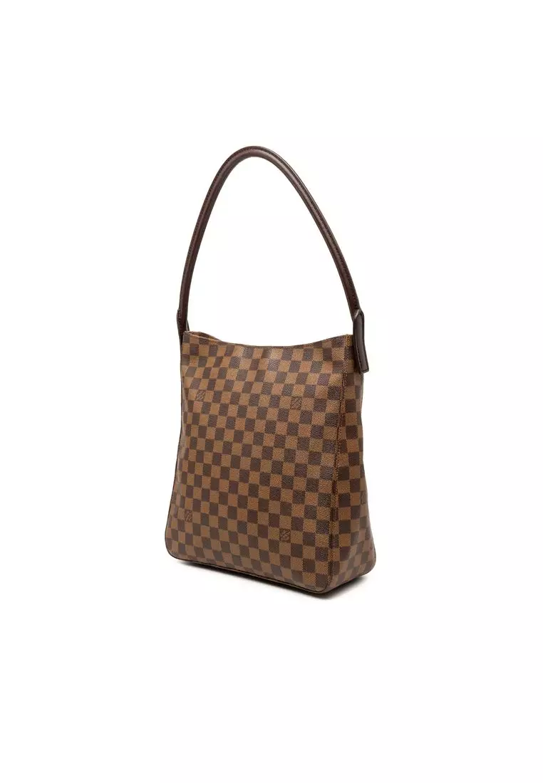Pre-Loved Louis Vuitton Damier Ebene Looping Gm