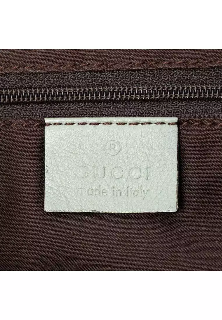Pre-Loved Gucci Gg Canvas Abbey D Ring Crossbody