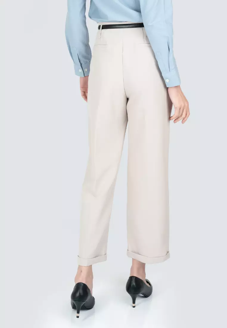 Polo Haus - Women’s Signature Fit High Rise Culotte Pants WBLP001