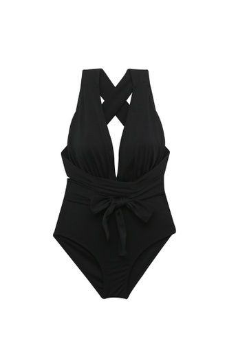 ZITIQUE black Zitique New Arrival Beachwear Bikini Swimdress Swimsuit With Padded Cup 225C7USADF87ABGS_1