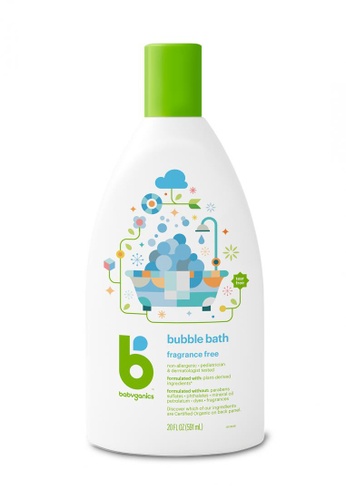 BabyGanics babyganics bubble bath 591ml - fragrance free 80B86ES0242A57GS_1