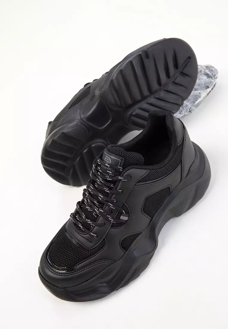 Black-Black Women's Sneaker 20574