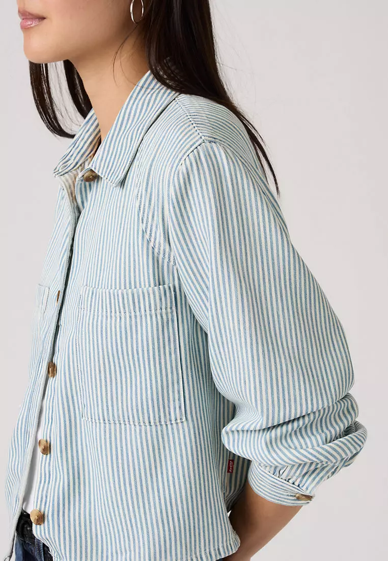 Levi's® Women's Tini Long-Sleeve Utility Shirt (005EV-0006)
