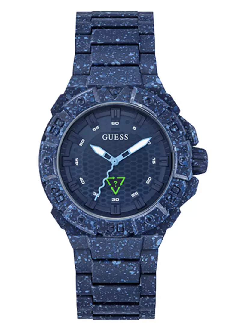 Guess denim watch hot sale