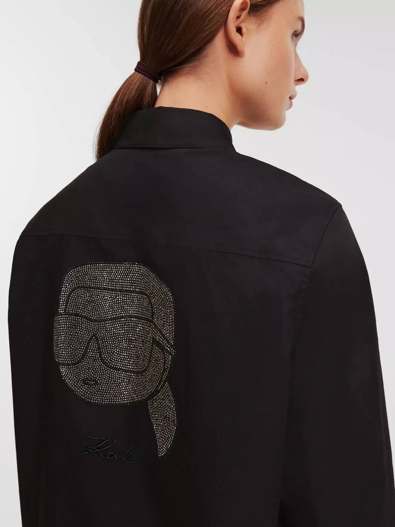 Ikonik Rhinestone Tunic Shirt