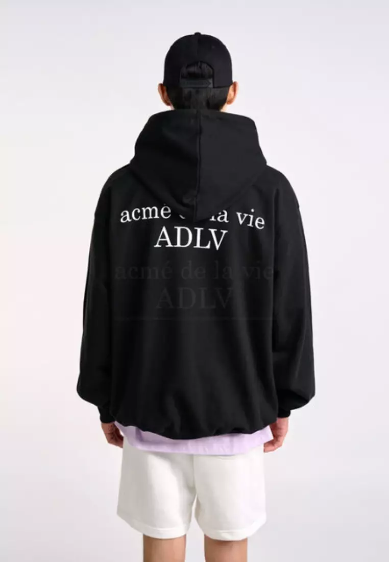 Baby Face Milk Girl Hoodie Black