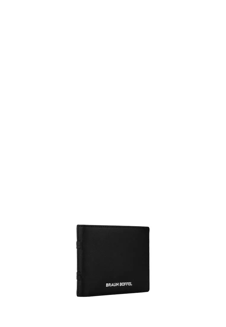 Stitch Bifold Wallet With Coin Compartment