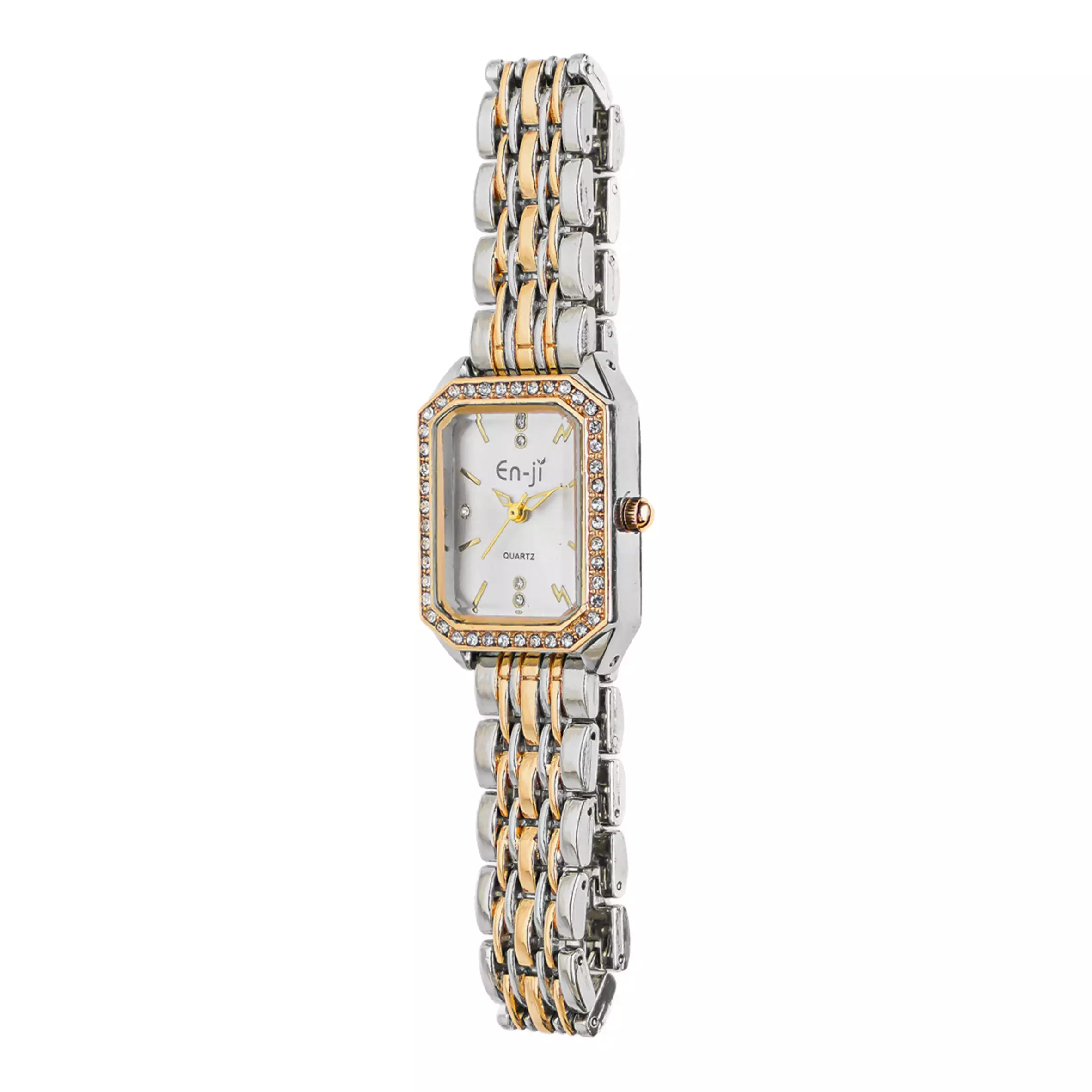 Enji Habin Jam Tangan Wanita Warna Silver Gold