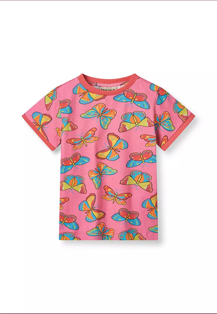 T-shirt with butterflies