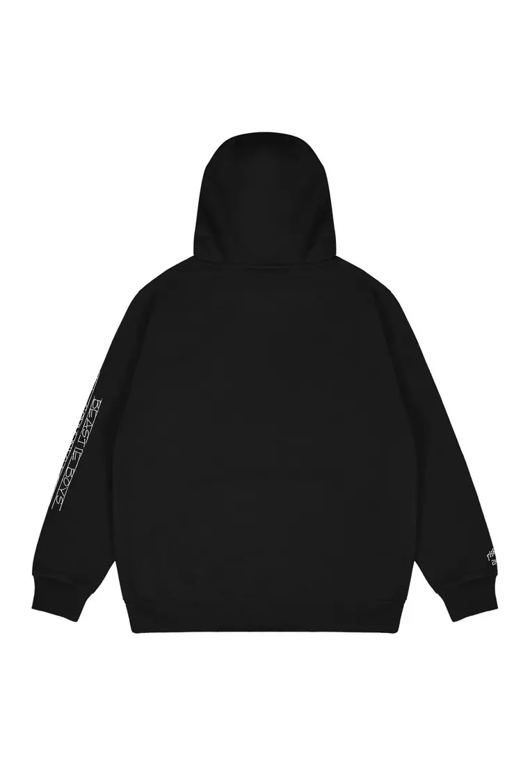 Three2nd x Beastie Boys Men's Jacket Pullover Hoodie Sweatshirt Regular Fit Sabotage 070225