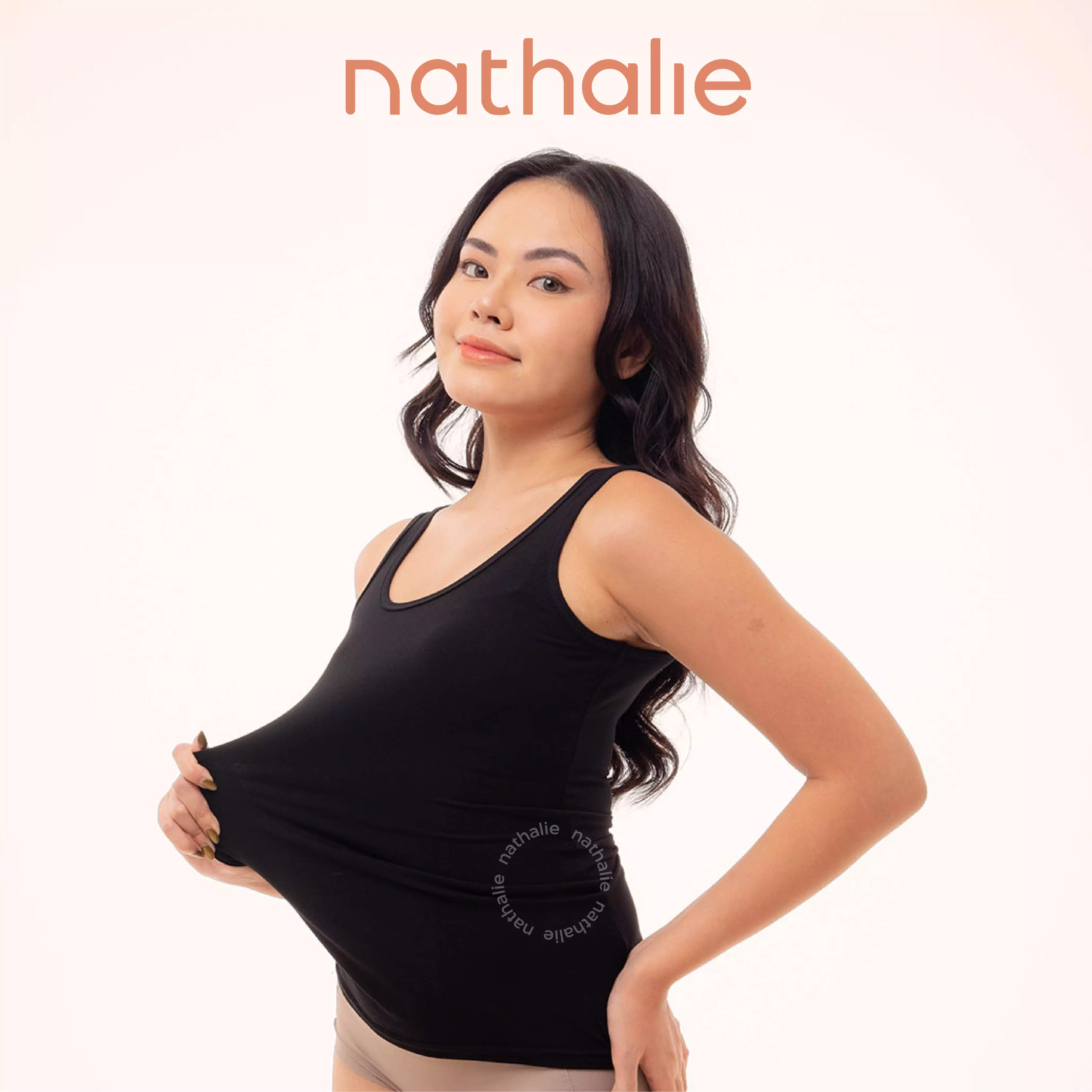 Nathalie Tank Top Tencel NTA 2093 - Pink