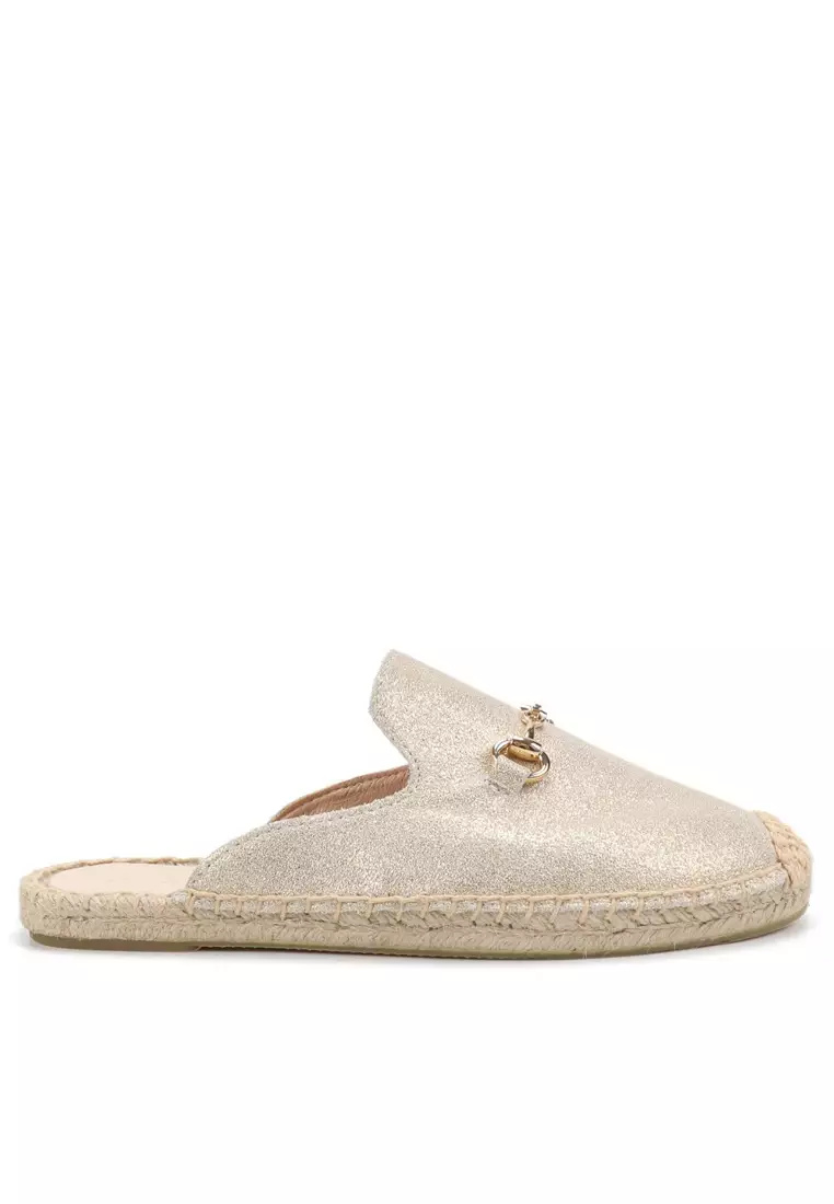 Discount on Twenty Eight Shoes  shoes - SKU: Horsebit Leather Espadrilles HB2024070802