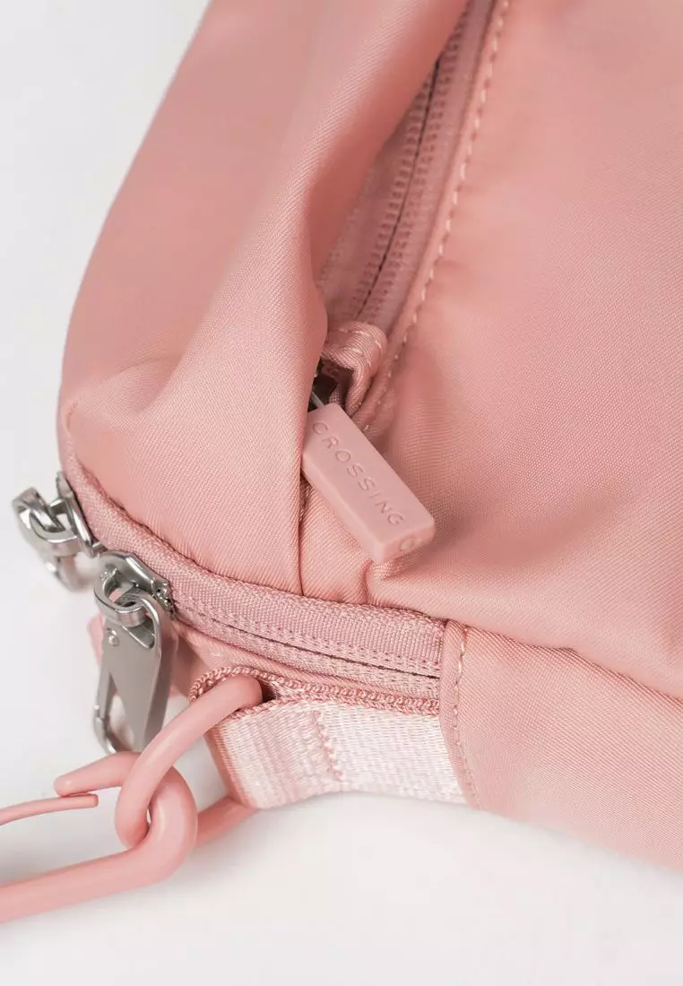 Crossing Anti-Theft RFID Crossbody Bag 4L - Dusty Pink