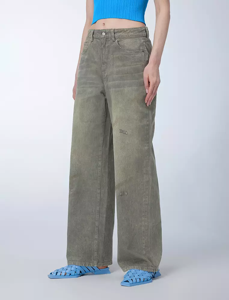 Straight Denim Jeans