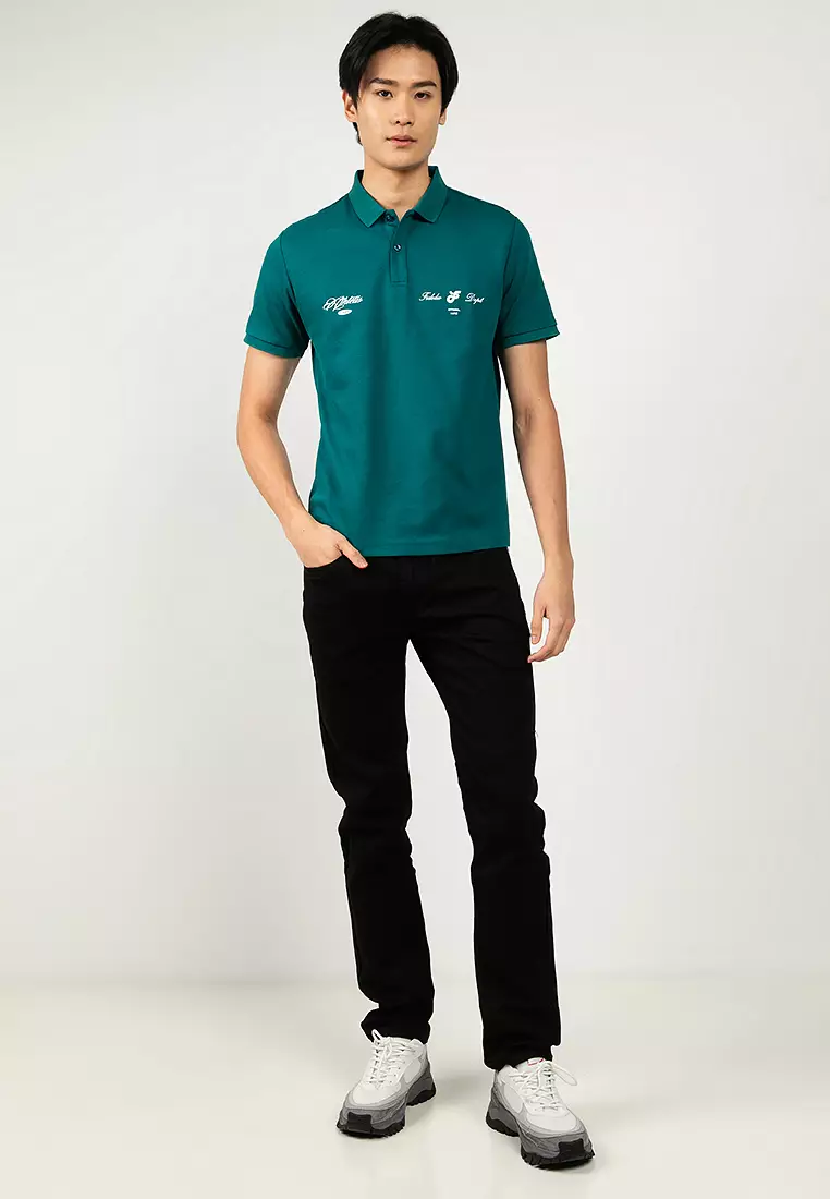 Stretchable Slim Fit Black Jeans