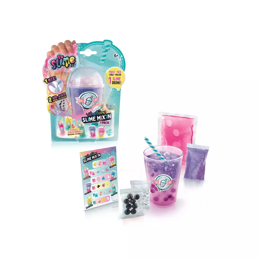 So Slime Drink - Slime Drinks 1 pack - Purple Pink - Mainan slime anak