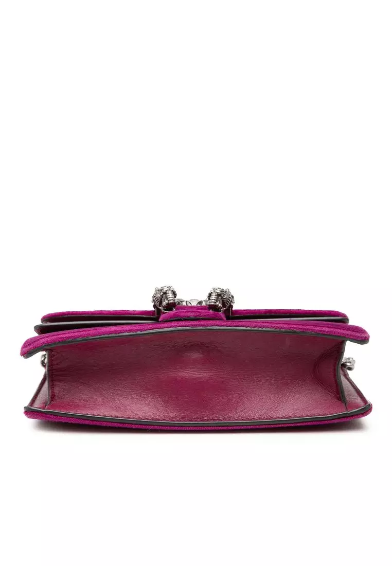 Pre-Loved Gucci Mini Velvet Dionysus Crossbody