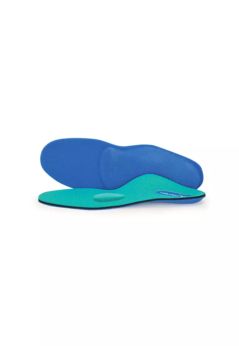 Aetrex Men's Active Posted Orthotics W/Metatarsal Support Insoles