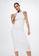 Mango white Ribbed Cotton Dress 8DF27AABE54827GS_4