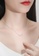 ZITIQUE silver Women's Interlocking Horseshoe Necklace - Silver 77DDFAC37C4266GS_5