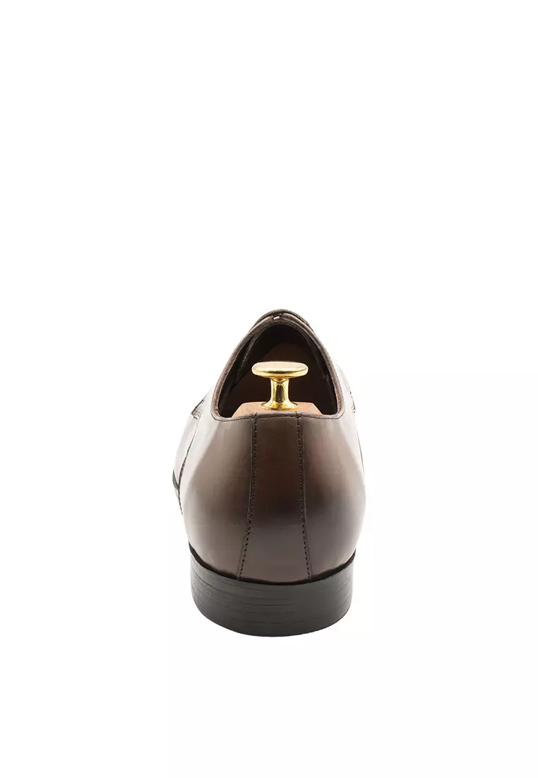 Ibarreta Semi-Wholecut Walnut Derby