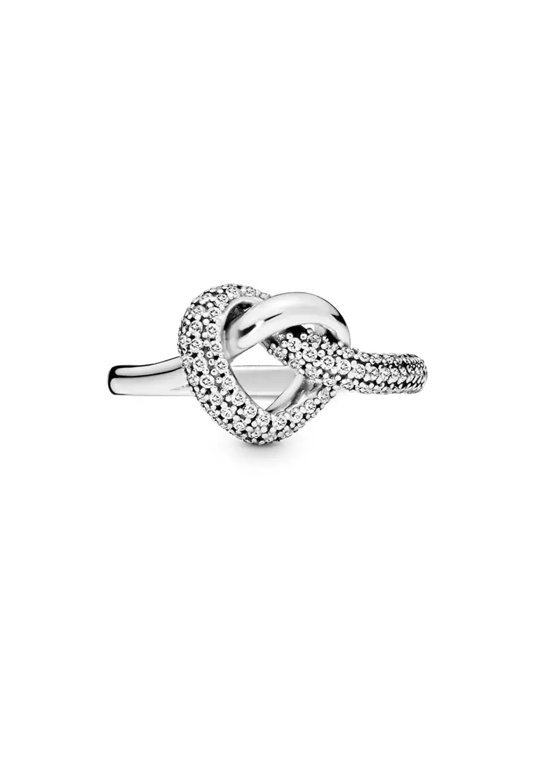 Knotted heart ring pandora best sale