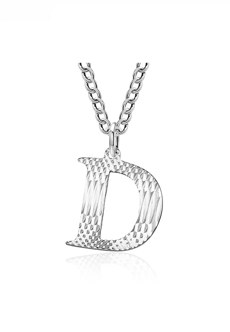 Buy HAPPY FRIDAYS Unisex Design Titanium Steel Alphabet Pendant ...