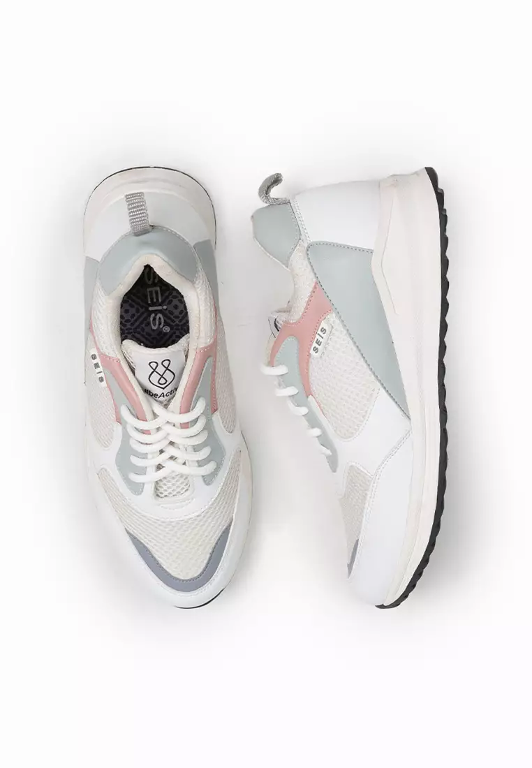 SEIS Megan Sepatu Sport Wanita | Sepatu Olahraga - WHITE