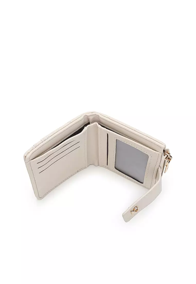 Women's Short Wallet / Purse - White