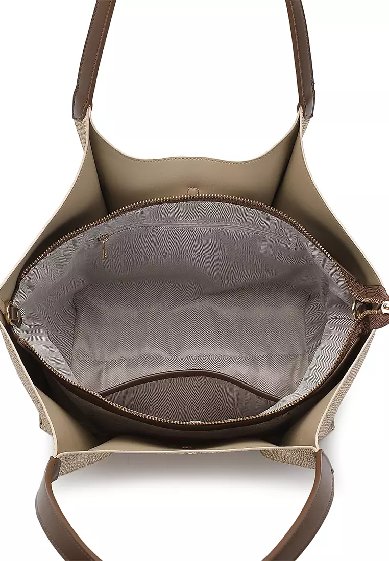 Women's Top Handle Bag / Sling Bag / Crossbody Bag / Shoulder Bag (Tas Tangan Wanita / Tas Selempang Wanita / Tas Bahu Wanita) - Cokelat