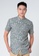 Private Stitch grey Private Stitch Men Casual Short Sleeve Regular Fit Cotton Floral Shirt CBC20AA454C758GS_1